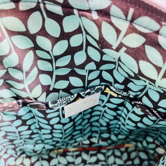 Vera Bradley Hipster Crossbody Bag in Flower Shower Retired Print Colorful - Picture 11 of 16